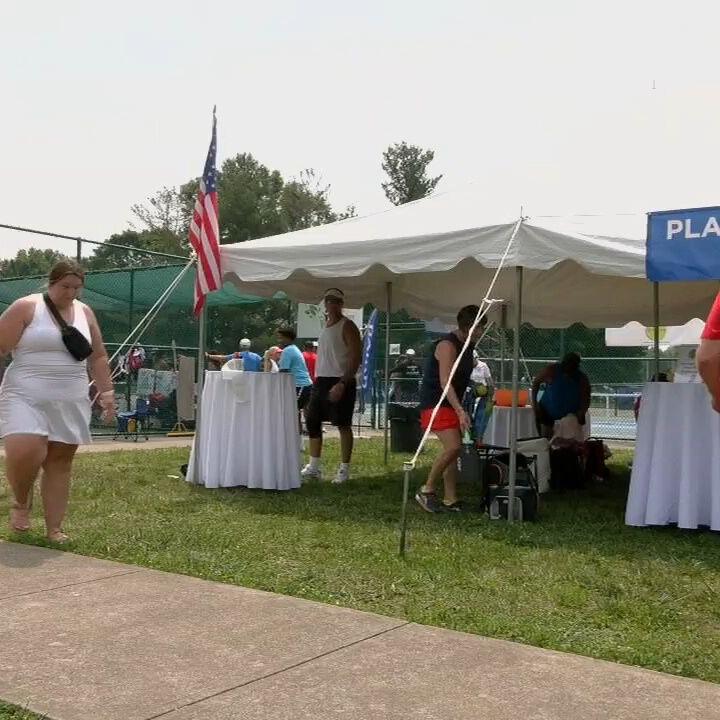 Hundreds compete in Baird pickleball tournament at E.P. Tom Sawyer State Park